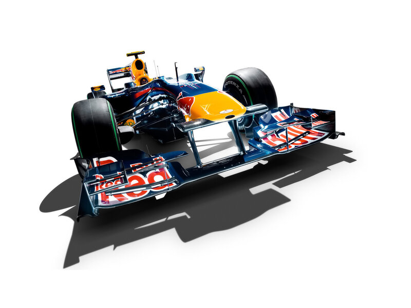 Red Bull Formula 1 Car — Blue, Dramatic, Photograph, Racing Car