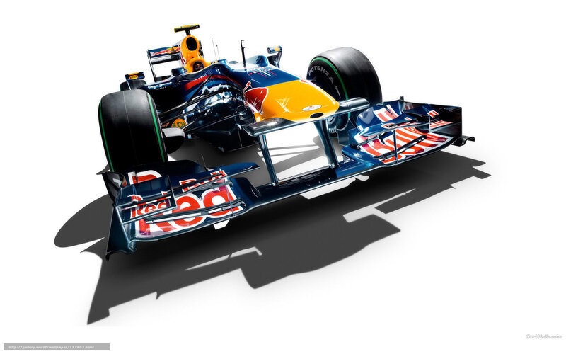 Red Bull Formula 1 Car — Blue, Dramatic, Photograph, Tire
