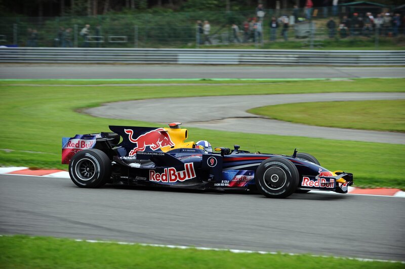 Red Bull Formula 1 car on track