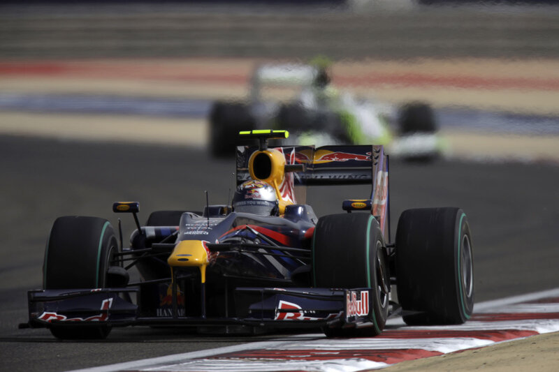 Red Bull Formula 1 car on track