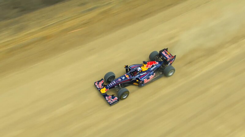 Red Bull Formula 1 car on track