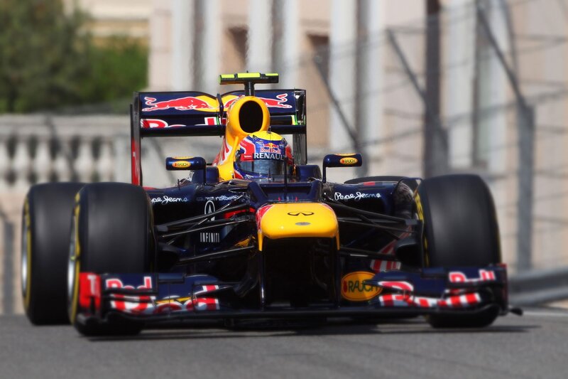 Red Bull Formula 1 car on track
