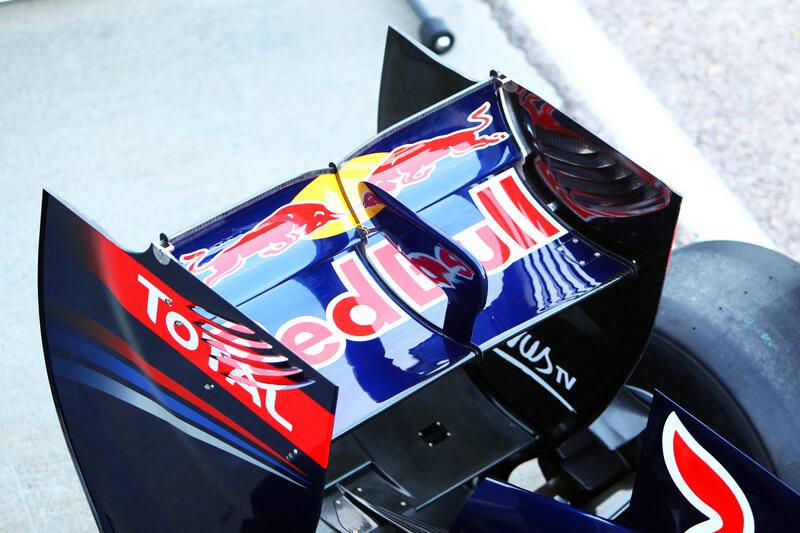 Red Bull Formula 1 car rear wing