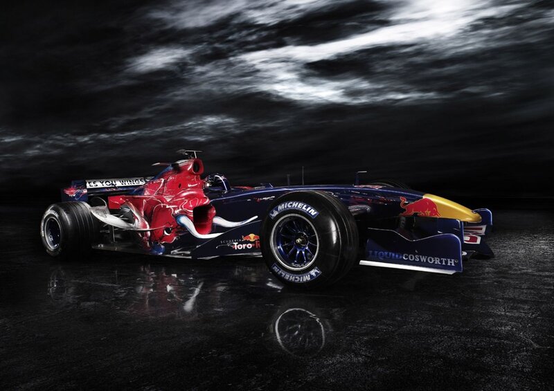 Red Bull Formula One Car — Black