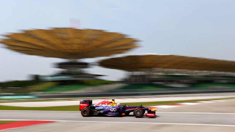 Red Bull Formula One Car — Purple