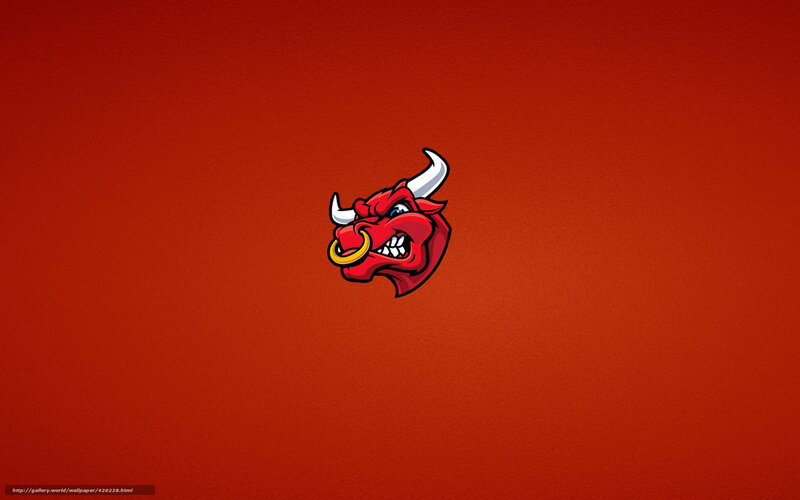 Red bull head logo