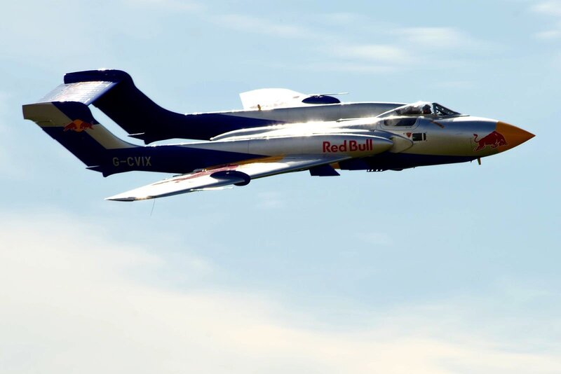 Red Bull Jet Plane — Blue