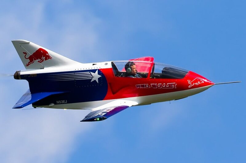 Red Bull Jet Plane — Dynamic, Afternoon