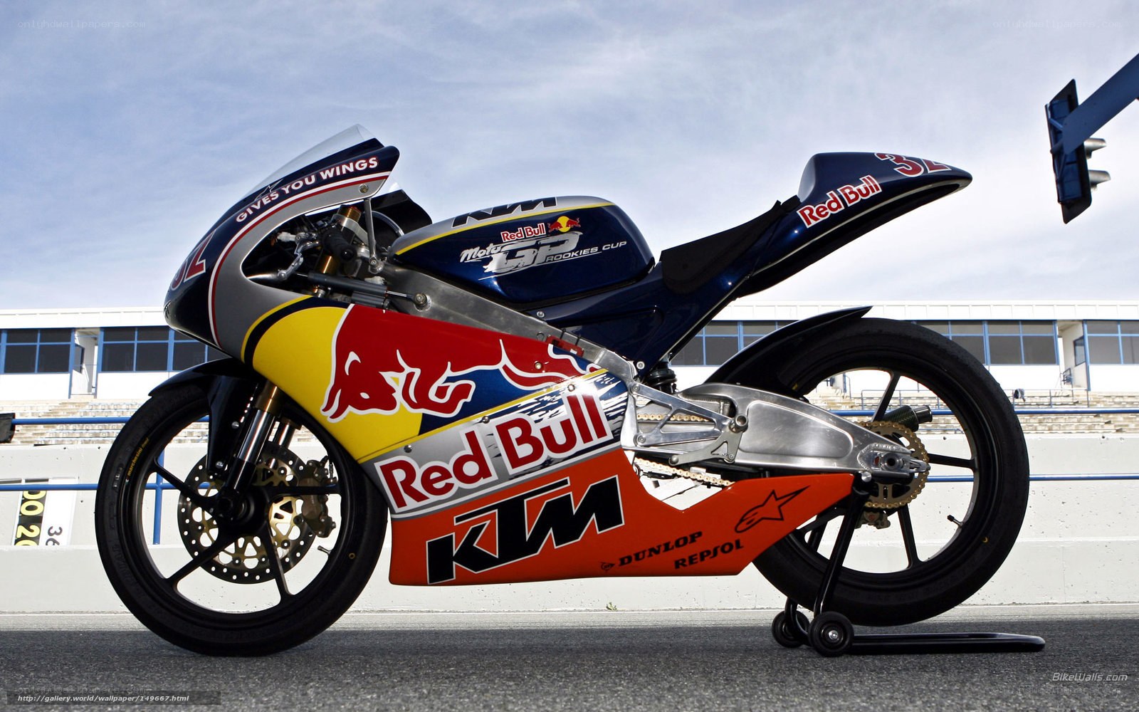 Red Bull KTM racing motorcycle
