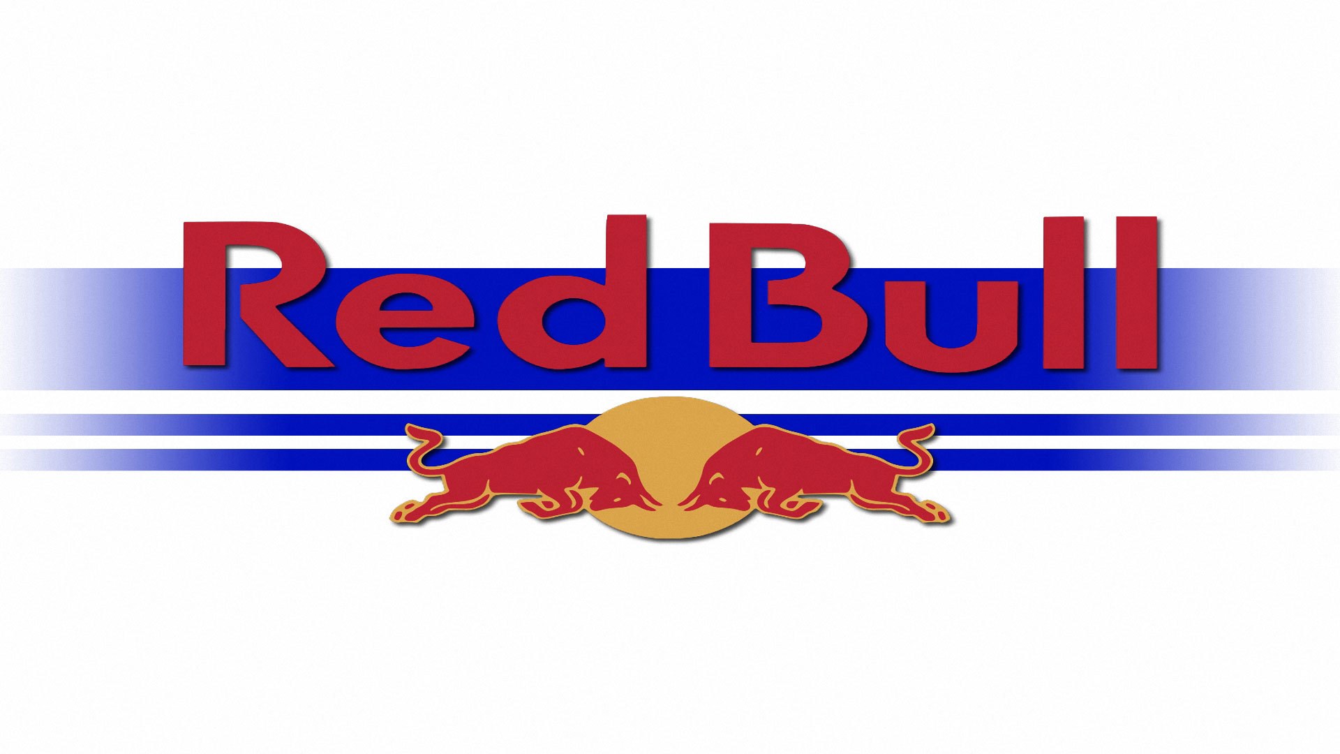Red Bull logo with stripes