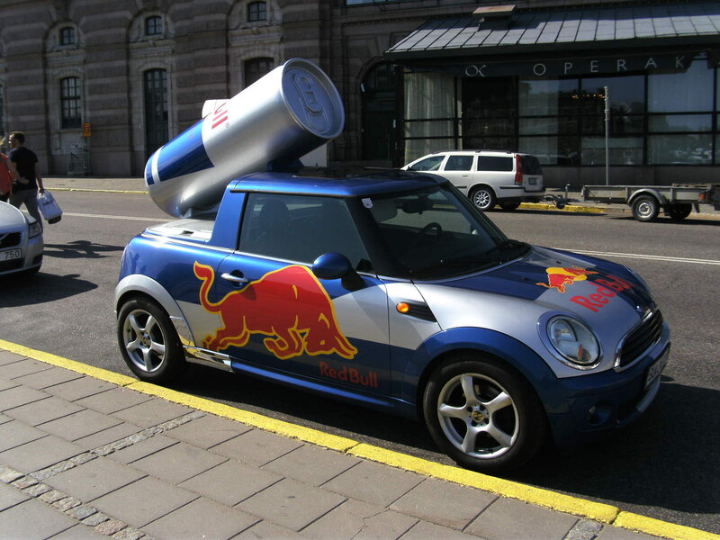 Red Bull Mini Cooper