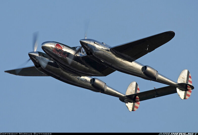Red Bull P-38 Lightning