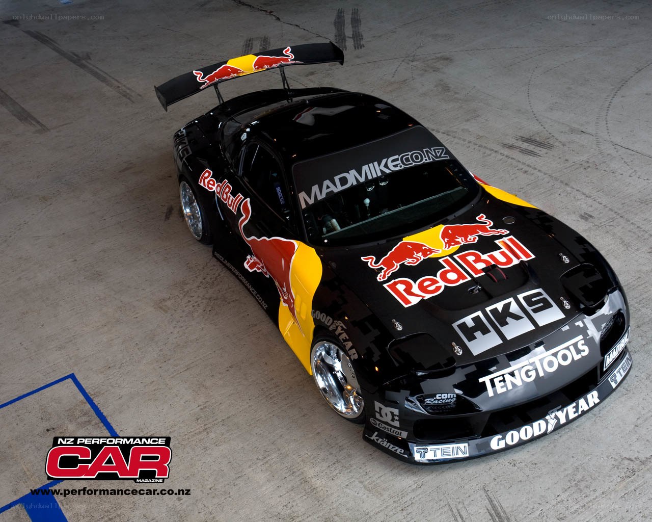 Red Bull race car
