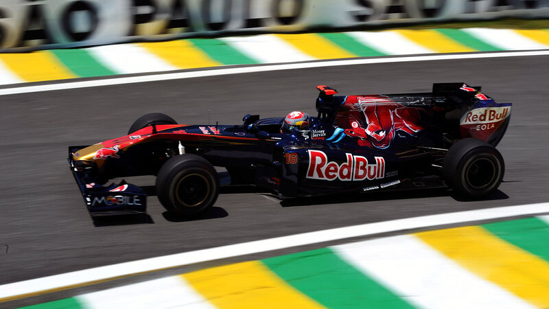 Red Bull Race Car — Black, Dynamic, Afternoon