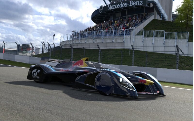 Red Bull Race Car — Black