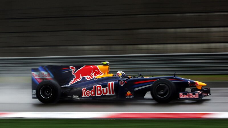 Red Bull Race Car — Blue, Dynamic, Photograph, Driver
