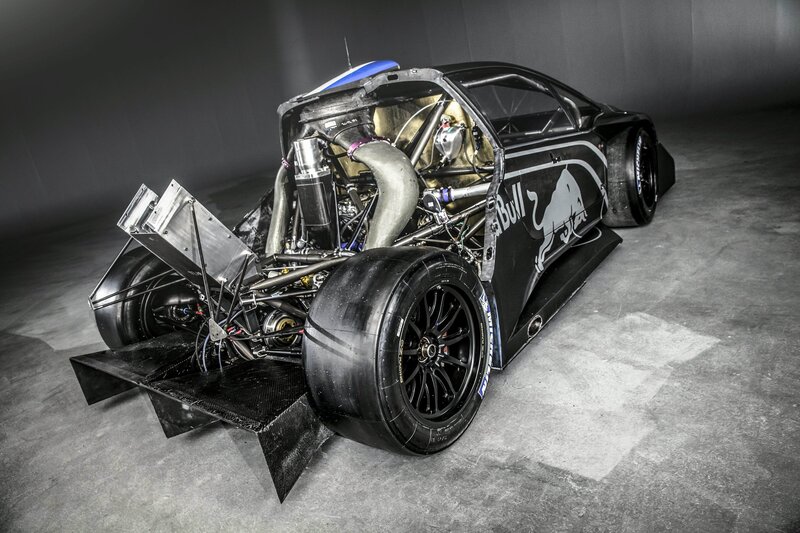 Red Bull race car chassis