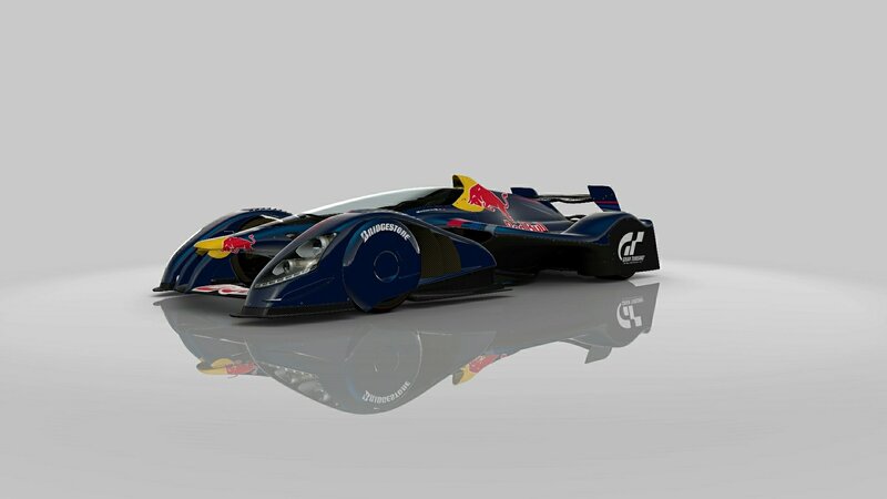 Red Bull race car render