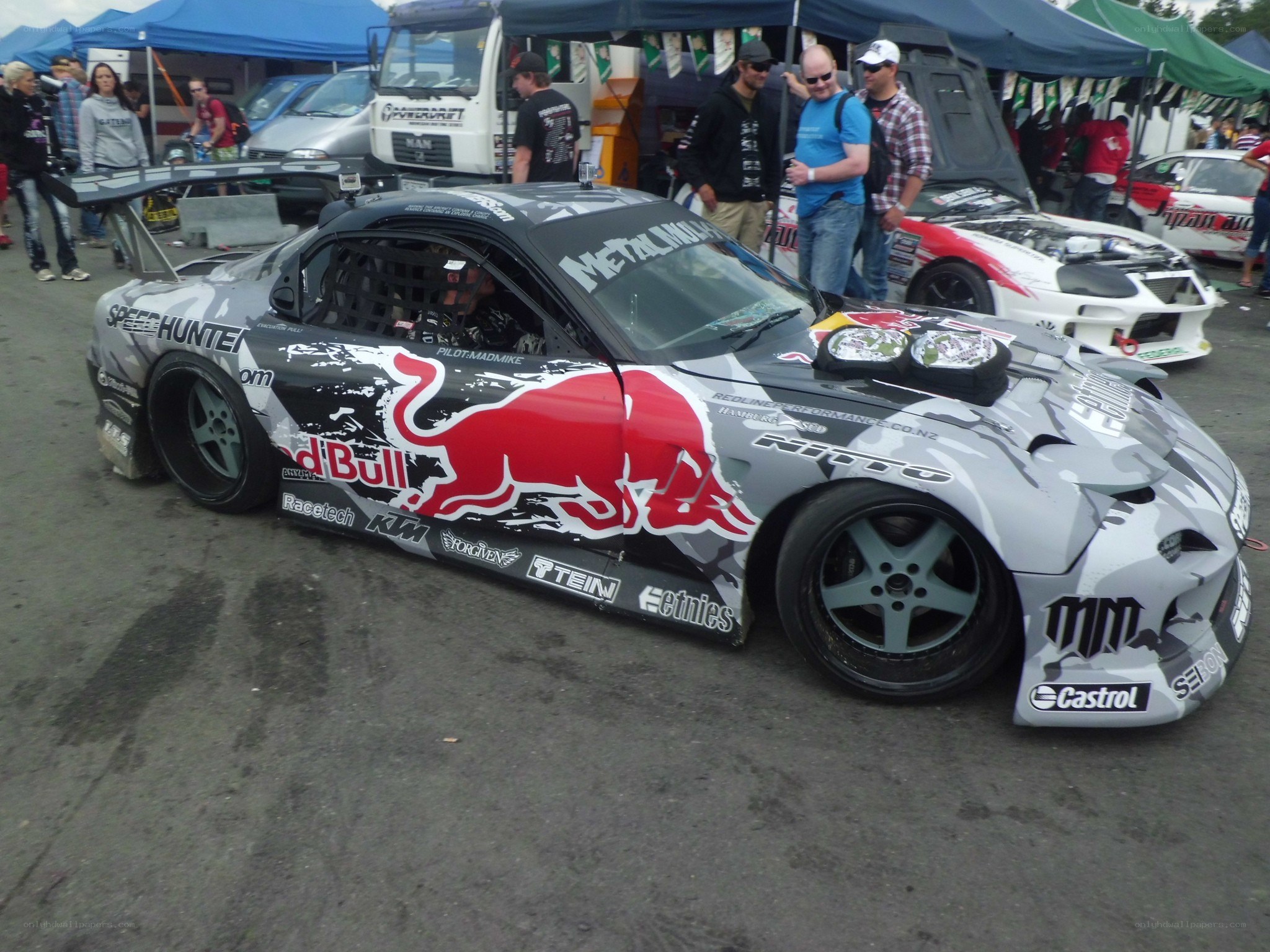 Red Bull racing car at event