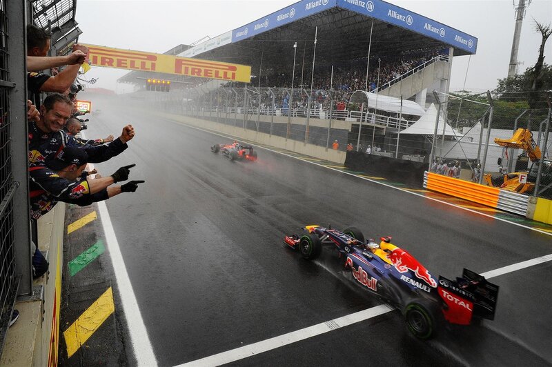 Red Bull Racing Car — Black, Intense
