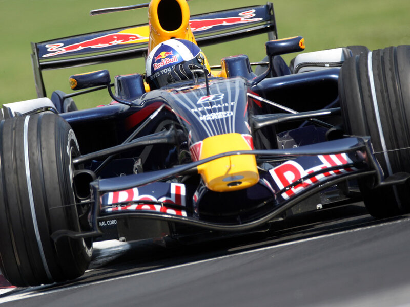 Red Bull Racing Car — Blue