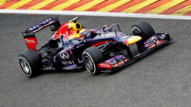 Red Bull Racing Car — Purple