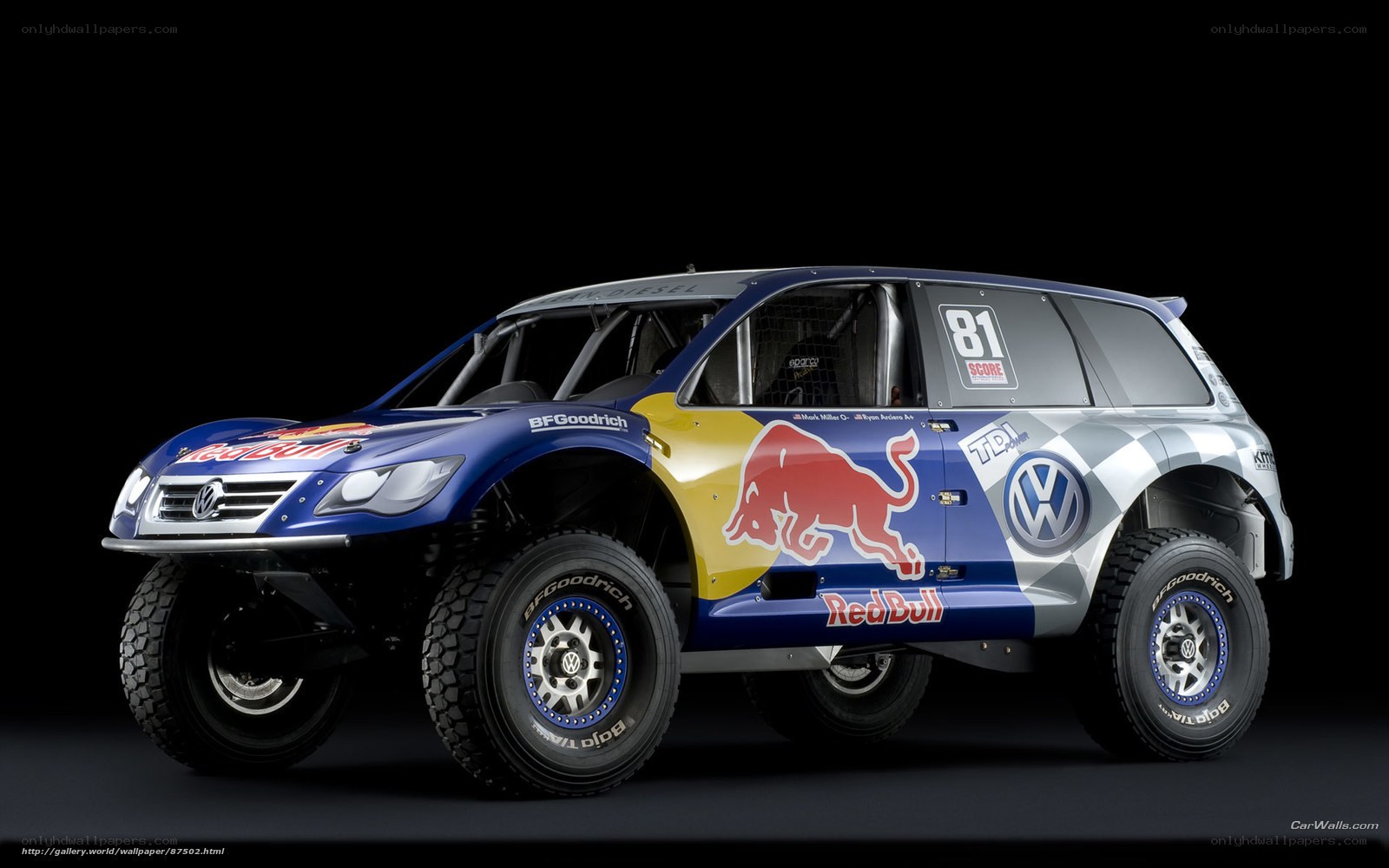 Red Bull Volkswagen race car