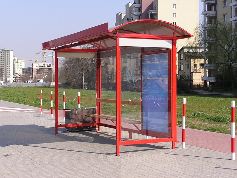 Red Bus Shelter