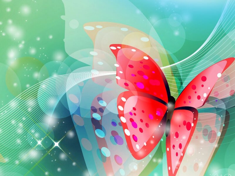 Red Butterfly — Green