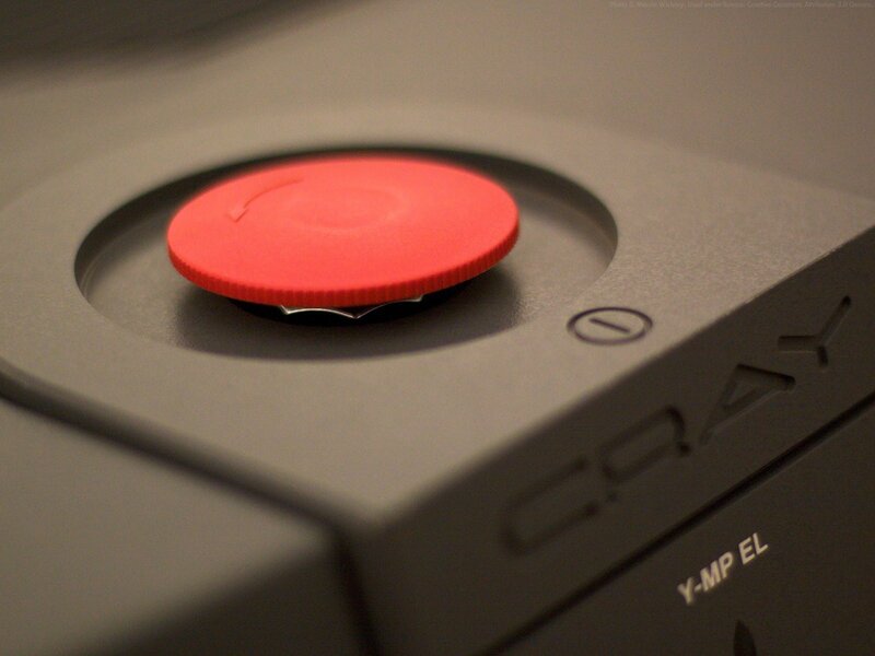Red Button on Device