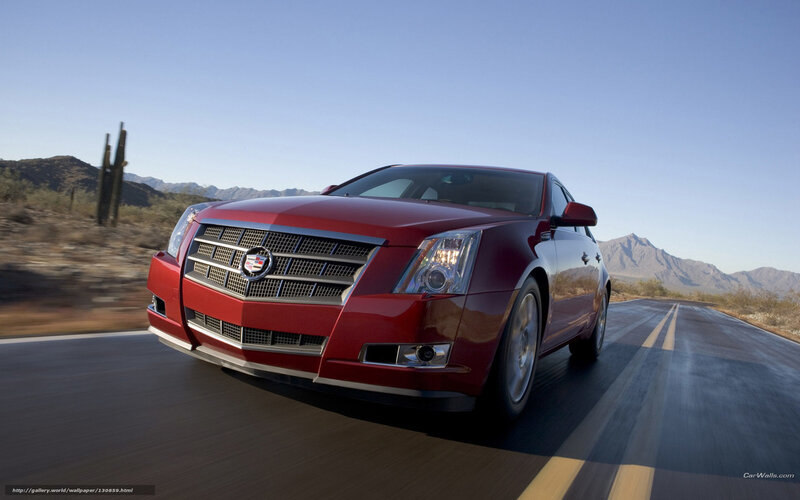 Red Cadillac Car — Dynamic