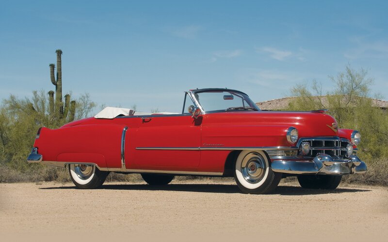 Red Cadillac Convertible — Serene