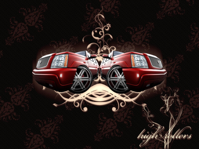 red cadillac high rollers