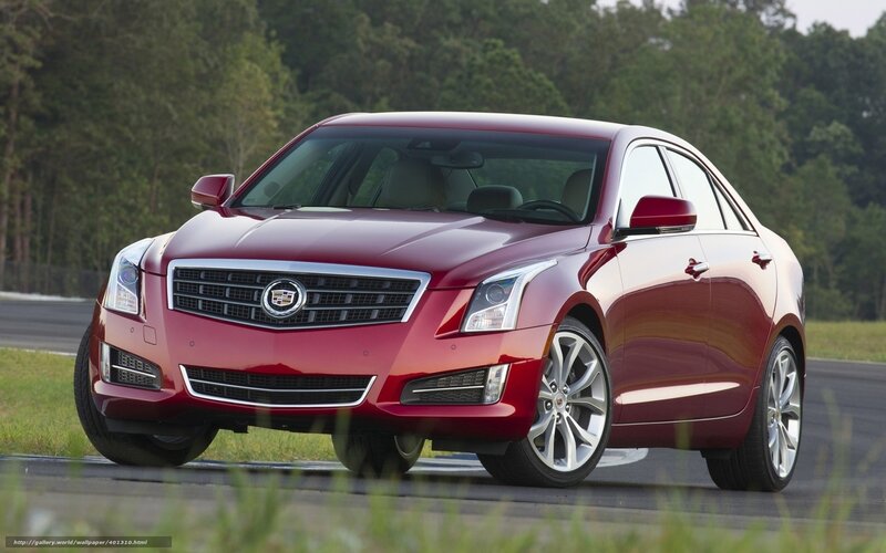Red Cadillac Sedan — Calm, Afternoon