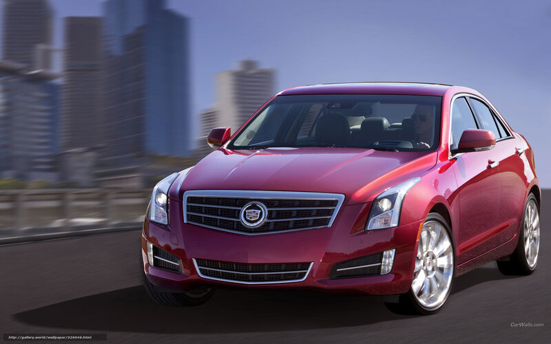 Red Cadillac Sedan — Dynamic