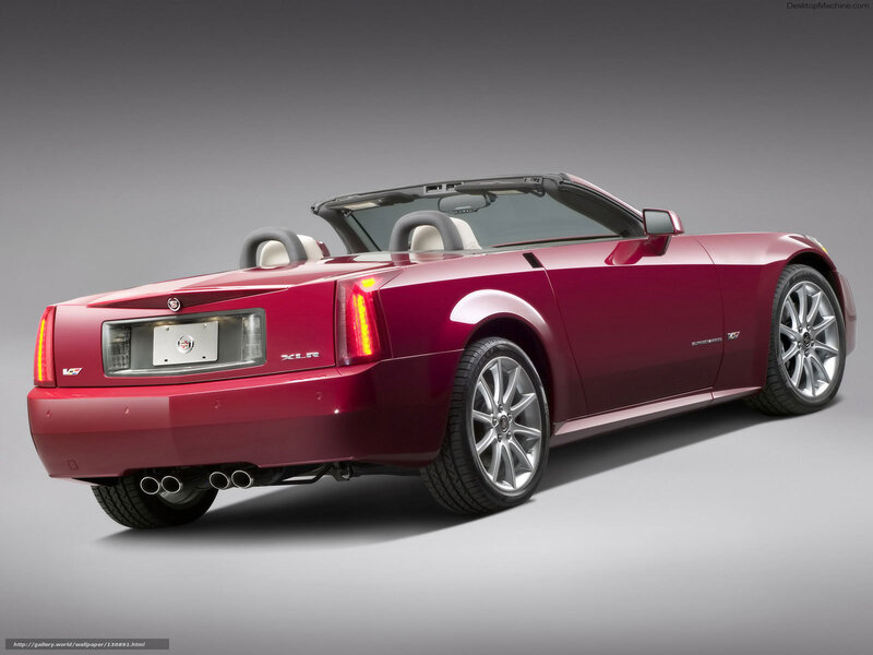 Red Cadillac Xlr Convertible — Dramatic