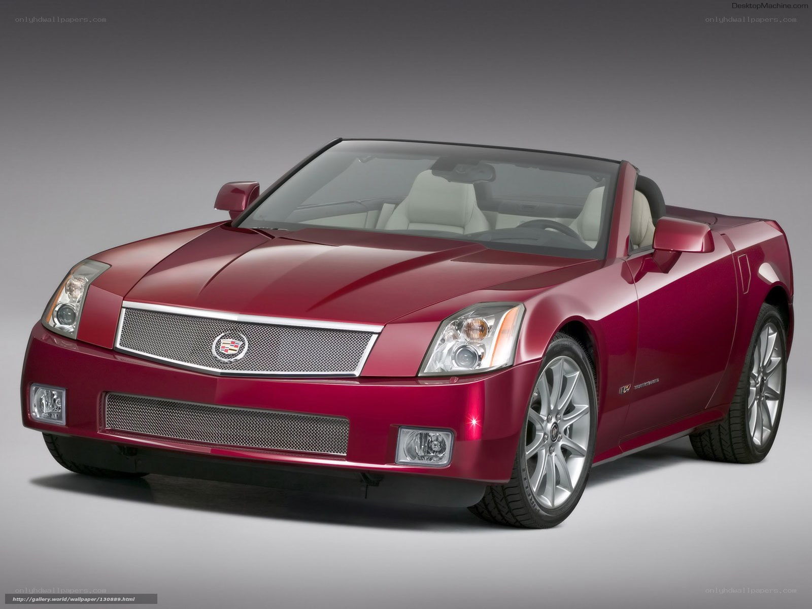 Red Cadillac XLR Convertible