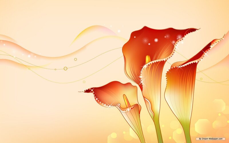 Red Calla Lilies