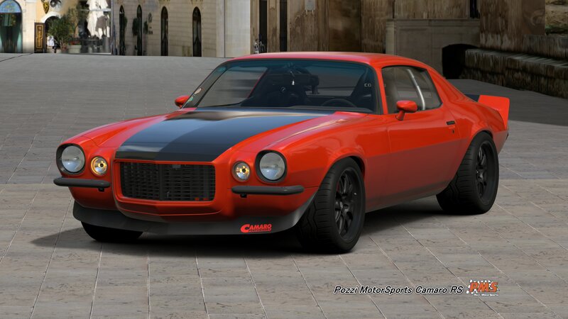 Red Camaro Car — Static