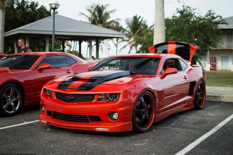 Red Camaro Cars