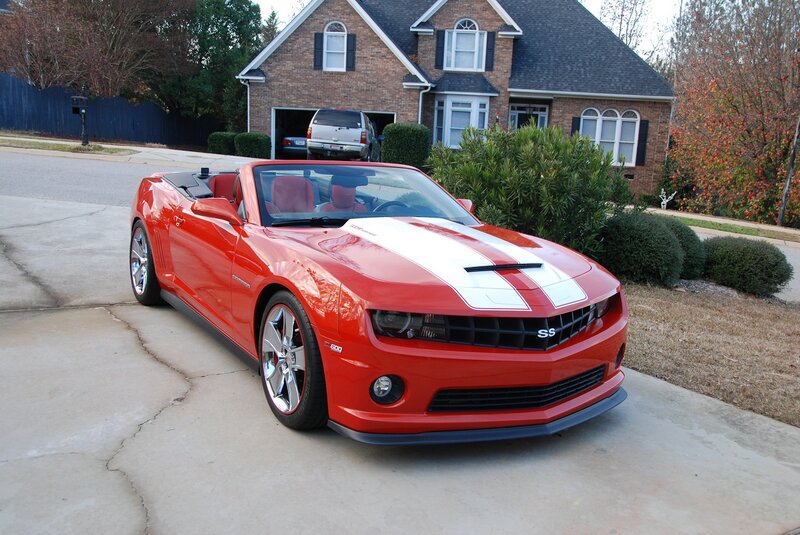 Red Camaro Convertible — Calm