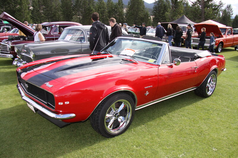 Red Camaro Convertible — Outdoor