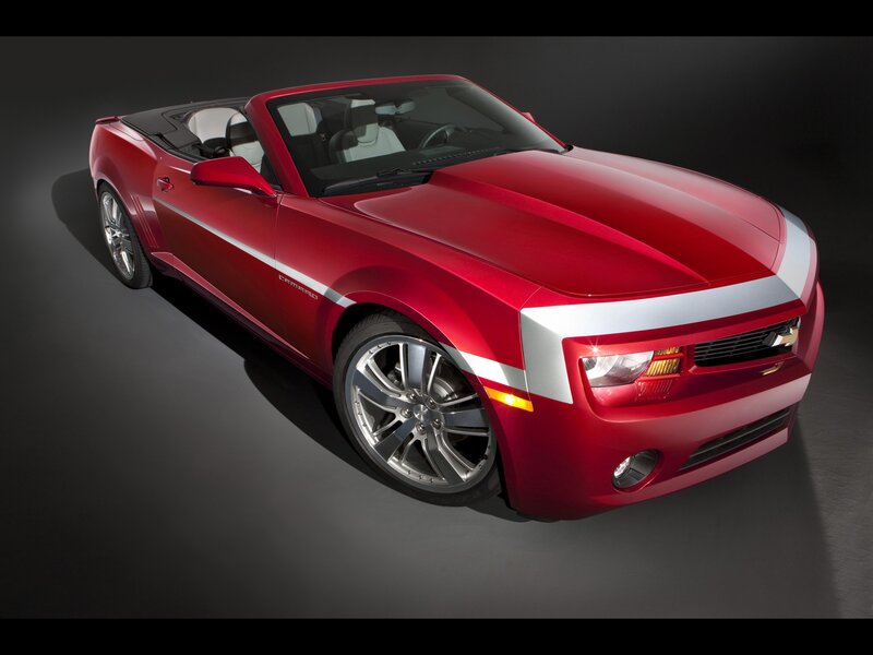 Red Camaro Convertible