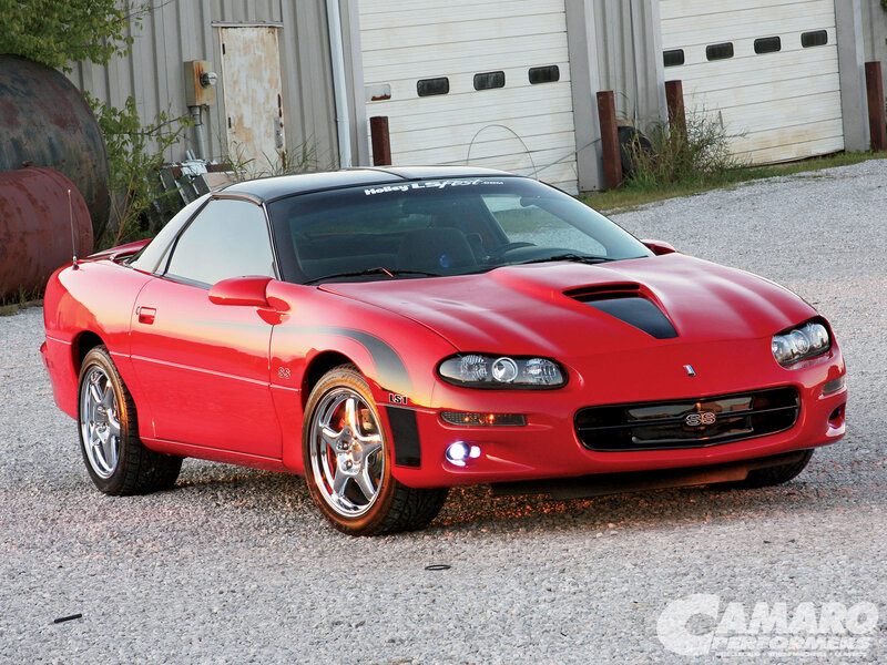 Red Camaro Ss — Dramatic
