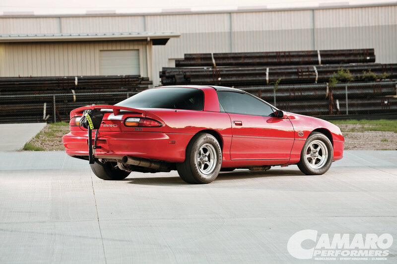 Red Camaro Ss — Neutral, Afternoon