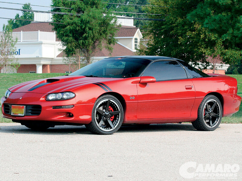 Red Camaro Ss