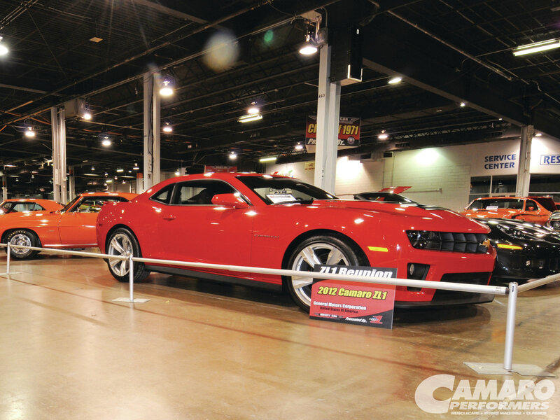 Red Camaro Zl1 — Showroom
