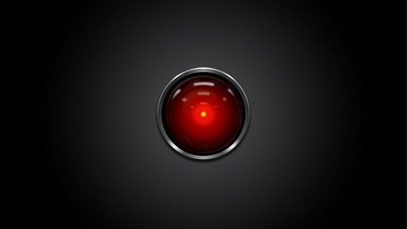 Red Camera Lens — Black, Dramatic