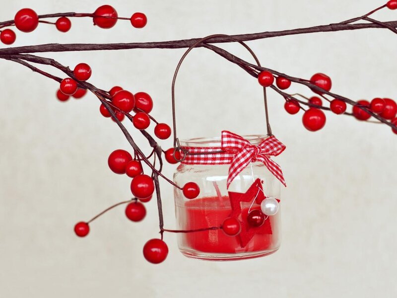 Red Candle Lantern
