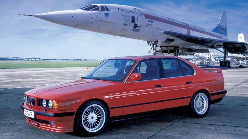 Red Car and Airplane — Dramatic, Afternoon
